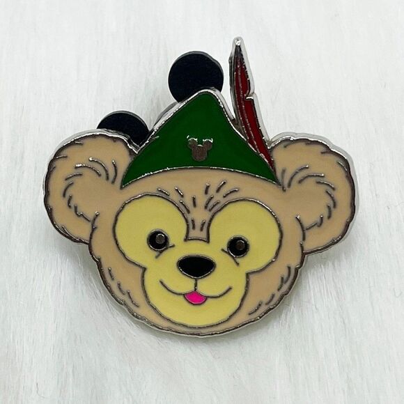🔮 5/$25 Disney Duffy the Bear Peter Pan‎ Hat Pin - Picture 1 of 3